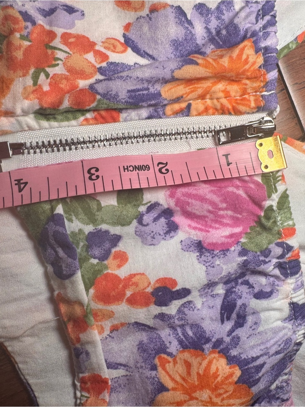 Princess Polly Floral Corset Style Crop Top Adjustable Straps US Size 4 - Picture 8 of 12